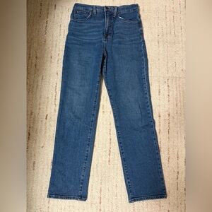 Madewell Classic Blue Straight Leg Jeans